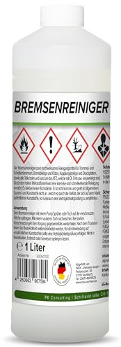 Flotex® - Bremsenreiniger 2x1 Liter | Bremsenservice im 5-Liter-Tank | | Werkstattreiniger frei von Aceton | Schnelle & effektive Reinigung | Schonend & Rückstandsfrei | sehr Kurze Verdunstungszeit