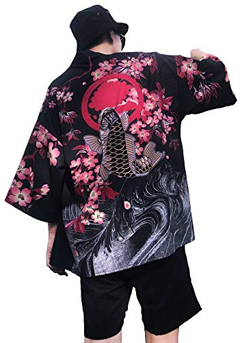 Siehin - Cappotto - Uomo Nero L (Etichetta : XXL)