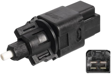 febi bilstein 106684 Bremslichtschalter mit Druckteller, 1 Stück | Kompatibel mit: INFINITI EX, FX, G Cabriolet, G Coupe, G Stufenheck, M, Q60 Cabriolet, Q60 Coupe, Q70, QX50 I