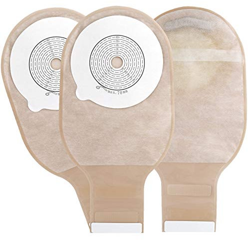 20 Stück Kolostomiebeutel, Einweg Drainagebeutel Stomabeutel für Kolostomie, Colostomy Ileostomie, Stoma Pflege (20-70mm)
