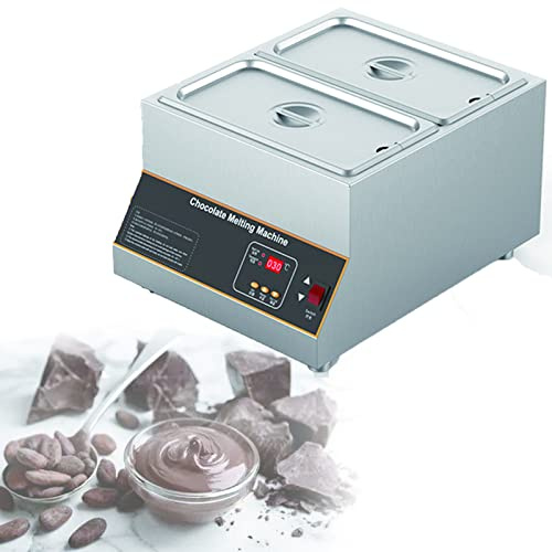 Tempéreuse De Chocolat À Commande Numérique,Machine à fondre le chocolat,Tempéreuse De Chocolat À Commande Numérique,pour Professionnel et à Domicilecrème, Bonbons, Lait,B