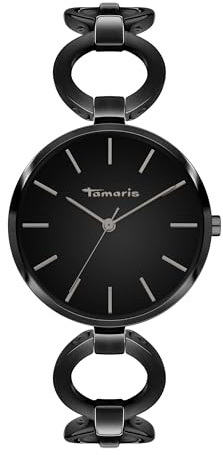 Tamaris Damenuhr – Schmuckbanduhr für Damen rund & eckig - Elegante Armbanduhr mit Schmuckband in Silber, Gold, Roségold, Schwarz, Grün