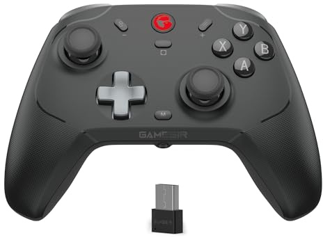 GameSir T4 Cyclone Pro Wireless Pro Controller für PC/Switch/Lite/OLED, Switch Remote Gamepad mit Hall-Effekt-Sensing-Joystick, kompatibel mit Android, iOS, Windows (schwarz)