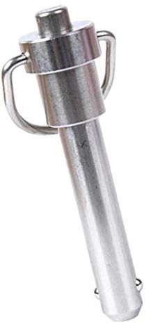 predolo Hochwertiger Kugelsperrbolzen Φ 6 mm mit ergonomischem Griff, Rostschutz, 40mm