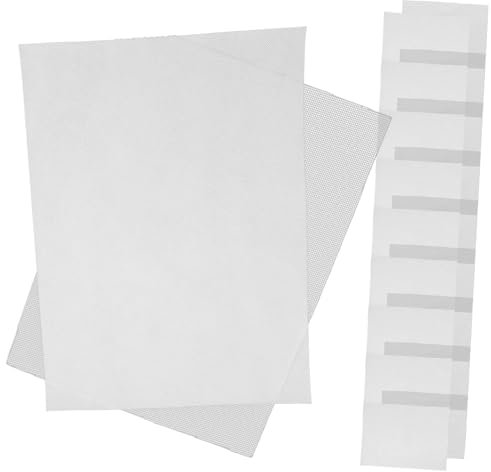 EXCEART 10 Sätze handgefertigte Papiermaterialien DIY-Ersatzblock für die Papierherstellung Netzstoff für Papierhandwerk Kinderhandwerk Kinder bastelset Werkzeug Kunsthandwerk Handbuch a4