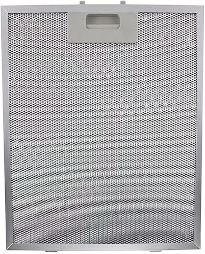 Daaxing Range Hood Filter, 5-Layer Aluminum Mesh, Silver, 305 x 267 x 9mm (1PCS)
