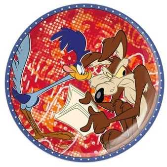 Egan Piattino da dolce Willy il Coyote e Beep Beep D.19