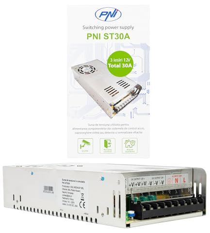 Fuente de Voltaje de conmutación PNI ST30A 12V 30A 360W
