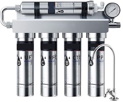 Filtro per l'acqua ad osmosi inversa Filtrazione acqua Rubinetto Filtro acqua Depuratore Filtro in acciaio inossidabile Depuratore d'acqua Potabile diretta Purificazione di tutta la casa per il filtro