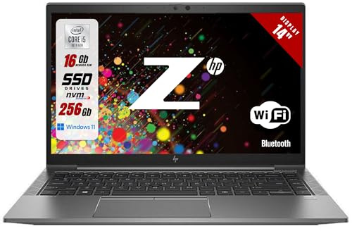 HP ZBook Firefly 14 G7 Workstation Laptop - Display 14 FHD - Intel i5-10310U 4 core 4,4 GHz - SSD 256 Gb Ram 16 Gb - Win 11 Pro Grigio (Ricondizionato)