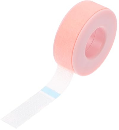 PACKOVE Cinta de Extensión de Pestañas Transpirable para Uso Salones de Belleza Cinta Adhesiva para Pestañas Individuales para Aplicación de Maquillaje Ojos