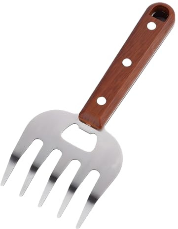 Meat Claws with Comfortable Handle, Kitchen Utensil for Smoker BBQ - Stainless Steel Fork for Beef Chicken Kitchen for Husband Father