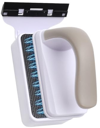 Pulitore magnetico per vetri d'acquario con raschietto rimovibile, pulitore per vetro d'acquario, spazzola magnetica per acquario per rimuovere le alghe da vasche e vetri dell'acquario (S)