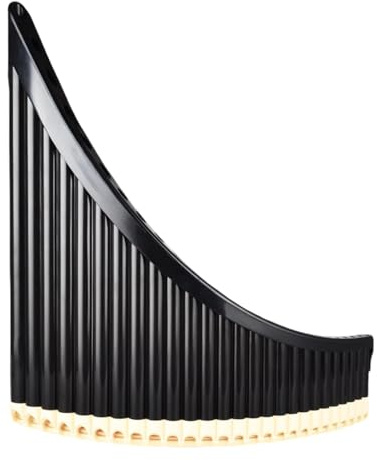 Panflöte Instrument Panflöte Mit 26 Pfeifen Leicht Zu Erlernen Für Erwachsene Anfängerfreundlich(Performance version dark brown)