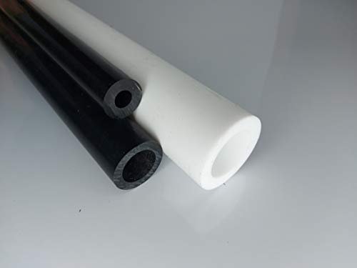 Hohlstab aus POM schwarz Ø 50 x 20 mm, Lang 500 mm Kunststoffhohlstab alt-intech®