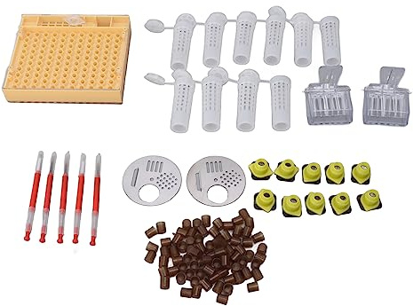 Plastic Queen Rearing System Beekeeping Kit for Queen Bee Breeding and Egg Laying Cultivation Beehive Tool Set