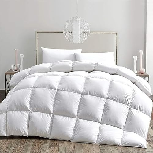 Northern Luxe 13.5 TOG Duck Feather & Down Duvet Double Bed – Winter Warmth – 85% Feather 15% Down – 100% Cotton Hotel Quality Quilt
