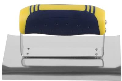 Ieron Stainless Steel Angle Trowel Plastering Tool Wall Repair Tool Concrete Manual Trimmer Curved End Concrete Trimmer Cement Trimmer Construction Construction Helper