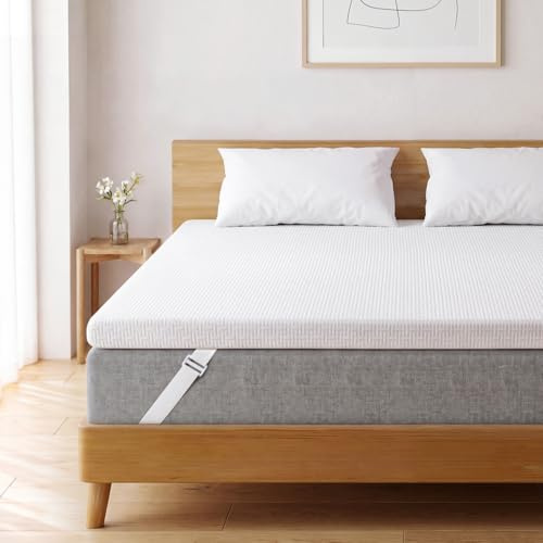 Nytral Matratzenauflage 180x200cm mit 7cm Stärke, ergonomischer Schaumtopper für Bettanlagen, Schlafcouch & Boxspringbett, Abnehmbarer waschbarer Bezug