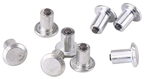 100 Stücke Reifen Spikes, 9mm / 0,35 Auto Reifen Bolzen Schrauben Rad Reifen Bolzenschrauben Schnee Reifen Spikes für Auto Auto SUV ATV
