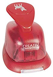 CREATIV DISCOUNT Motivstanzer Klein, ca. 1,7cm, Motiv Bambi