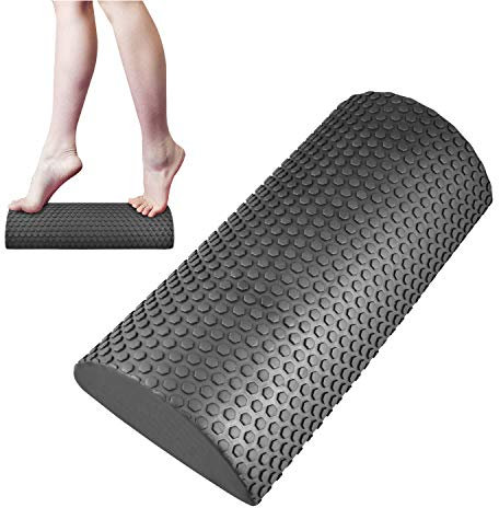 Yoassi Halbkreisformige Faszienrolle Standard Massagerolle Waden/Gleichgewicht Trainieren - Faszien Training von Nuskeln, Bindegewebe