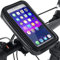 Retoo Fahrrad Handyhalterung Wasserdicht, Handy Halterung, Fahrradtasche Lenker Ideal zur Navigation, Motorrad Lenkertasche, Fahrradhalterung, Fahrradzubehör, Fahrradlenker Halter
