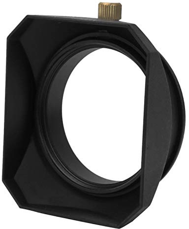 Wosune Lens Hood, 6.55.72.6Cm Square Lens Hood, 1 Pcs 55Mm/58Mm LightProof Outdoor for Daily Furniture Mirrorless Camera Cameras(55Mm)
