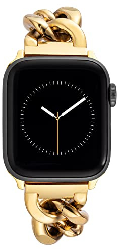 Anne Klein Fashion Chain Bracelet for Apple Watch, Secure, Adjustable
