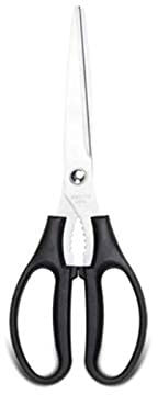Kitchen Scissors,Kitchen Shears Heavy Duty Kitchen Shears 9 Inch Safe Come Apart Food Multipurpose Stainless Steel(Stainless Steel)