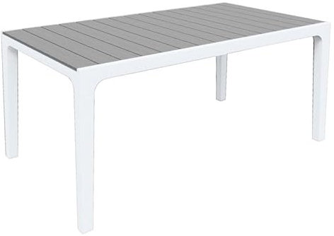 Keter Tisch Harmony, 160 x 90 x 74 cm, weiß/hellgrau