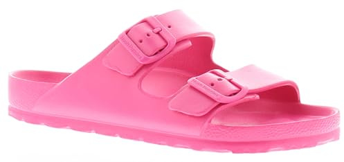 Hush Puppies Female Lorna Mule Sandal, Fuchsia, 5