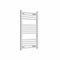 Go Bathrooms Nola Bathroom Towel Rail Heated Bathroom Radiator Wall Mounted Ladder Rail White - 770mm x 500mm