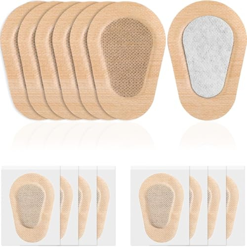 BLPRKOT 15 Pièces Collant Pansements Oculaires Respirant Eye Patch Adhésif Eye Patches Tapis Autocollants pour Enfants (5 * 7,5 cm, couleur de peau