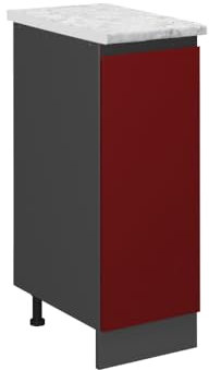 Vicco Apothekerschrank R-Line, Rot, 30 cm