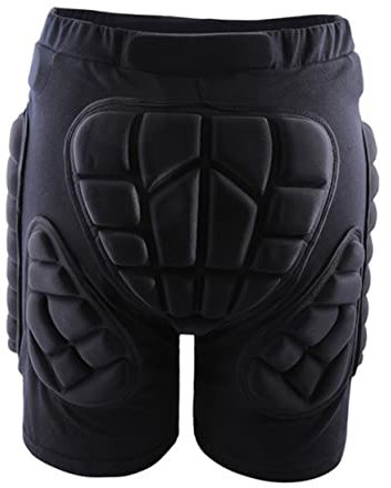 KOMBIUDA Schutzhosen Für Ski Und Snowboard Hockeyhose Mit Eva-polsterung Verstellbarer Taillenband Für Junge Mädchen Und Erwachsene Atmungsaktives Gewebe Für Mountainbiken Und Skaten