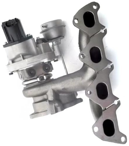 GYTTAK Motor-Turbolader Kompatibel Mit VW Für Golf-5 1.4 TSI 140 PS BLG/BMY 170 PS BWK 2005-2009 Für Golf-6 1.4 TSI 160 PS BWK 2008 K03 Turbolader 03C145701KV 03C145701K