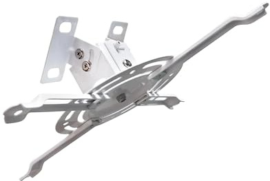 Compatible for Projectors, Low Profile Ceiling Mount 22 Lbs Max 360° Rotation 30° Tilt Universal Bracket 3.3 High