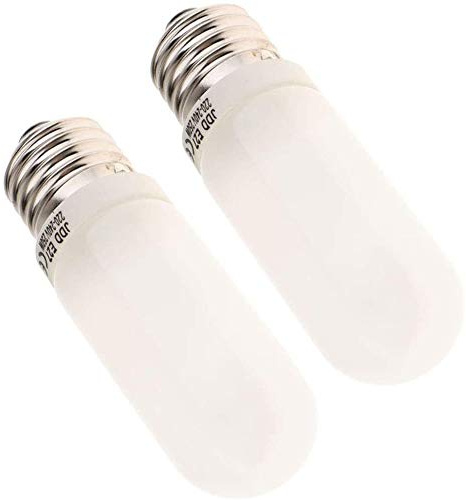 POFET 2 Pezzi JDD Tipo 250 W 220-240 V E27 (Vite Edison Standard) Lampadina alogena Satinata, Lampadina di modellazione di Ricambio per Illuminazione strobo Studio Fotografico