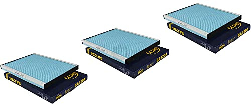 QR-Parts Set 85515239 SA 1204 3xOriginal SCT Filter Innenraumluft Pollenfilter Innenraumfilter