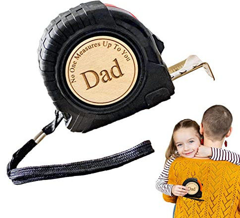 Metro a nastro per papà, metro a nastro personalizzato con incisione personalizzata, idea regalo per nonno, regalo di compleanno, per papà, regalo per papà, nonno