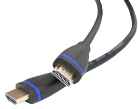 Sky Vision BL-HD 50 HDMI 2.0-kabel, HDR10 och Dolby Atmos-kapabel, 4K/2K vid 60 Hz, Full HD vid 120 Hz, ARC-kompatibel för soundbars och AV-mottagare, 5 meter HDMI-kabel för datorer, soundbars, UVM