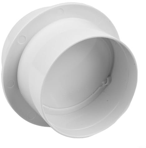 Pipe Ventilation Round Check Valve Air Exhaust Duct Control Fan Pipe Accessories Check Valve Flexible Ventilation Spare Parts(80MM)