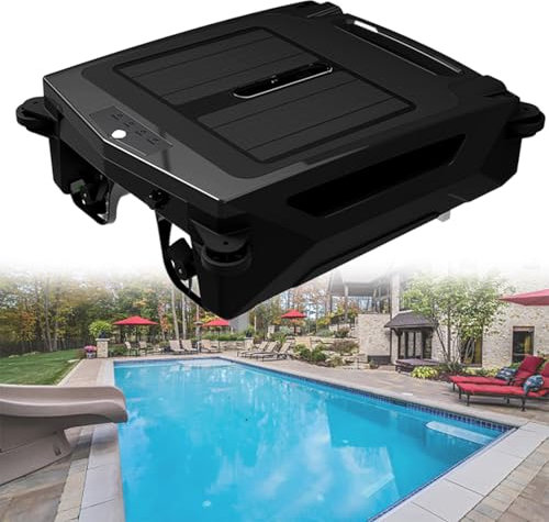 Beachtiful Skimmer Robotico per Piscina con 2 modalità di Pulizia, Alimentato a Energia Solare e Batteria Ricaricabile, Robot Pulitore per Piscina con Funzione Automatica di Evitamento degli Ostacoli