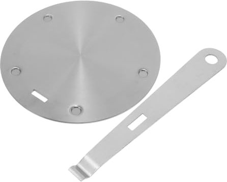 Induction Adapter Plate Silver for Stainless Steel Cooktops