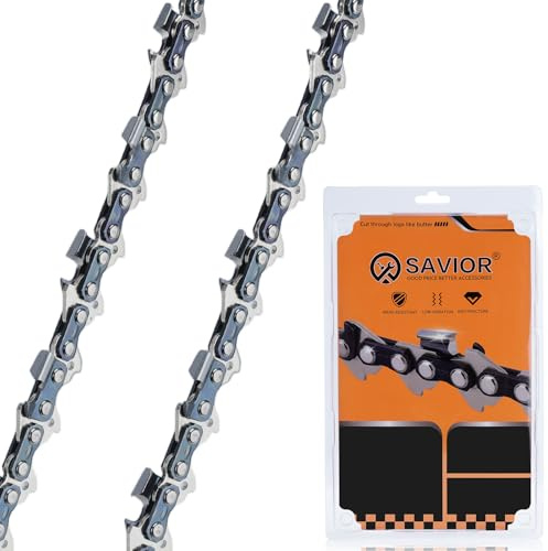 SAVIOR 15(37 cm) Sägeketten .325 1,6 mm 62 TG, für Stihl MS 260C | 3639 000 0062 Vollmeißel Ketten, 2 Stück