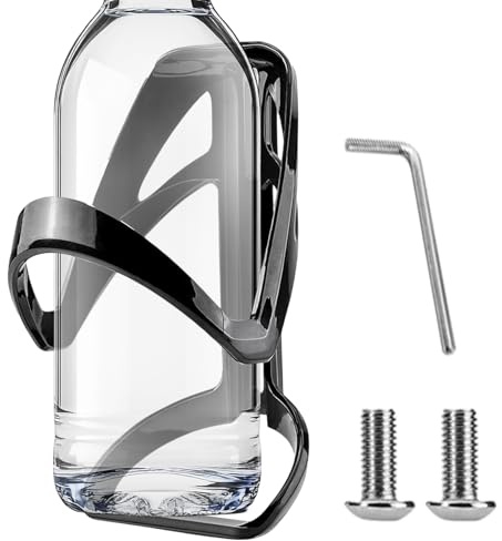 Porte-Bouteilles Vélo - Support Gourde Cyclisme avec Vis de Fixation - Porte-Boisson pour Vélo de Route Randonnée Trajet et Sports