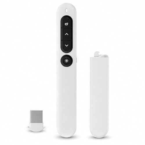 Presentation Clicker Wireless, Remote PPT PowerPoint Clicker Plug & Play