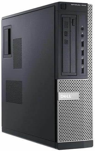 Dell OptiPlex 7010 SFF Desktop, Intel Core i7-3770T, 8 GB di RAM, SSD da 256 GB, tastiera QWERTY americana, Wi-FI, Bluetooth, Windows 11 Pro (ricondizionato)