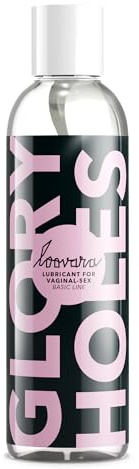 LOOVARA, Anal Gleitgel Gel, Glory Holes 250 ml, Wasserbasis, mit Panthenol, Gleitmittel, KondomSicher, Geeignet für Anal Toys